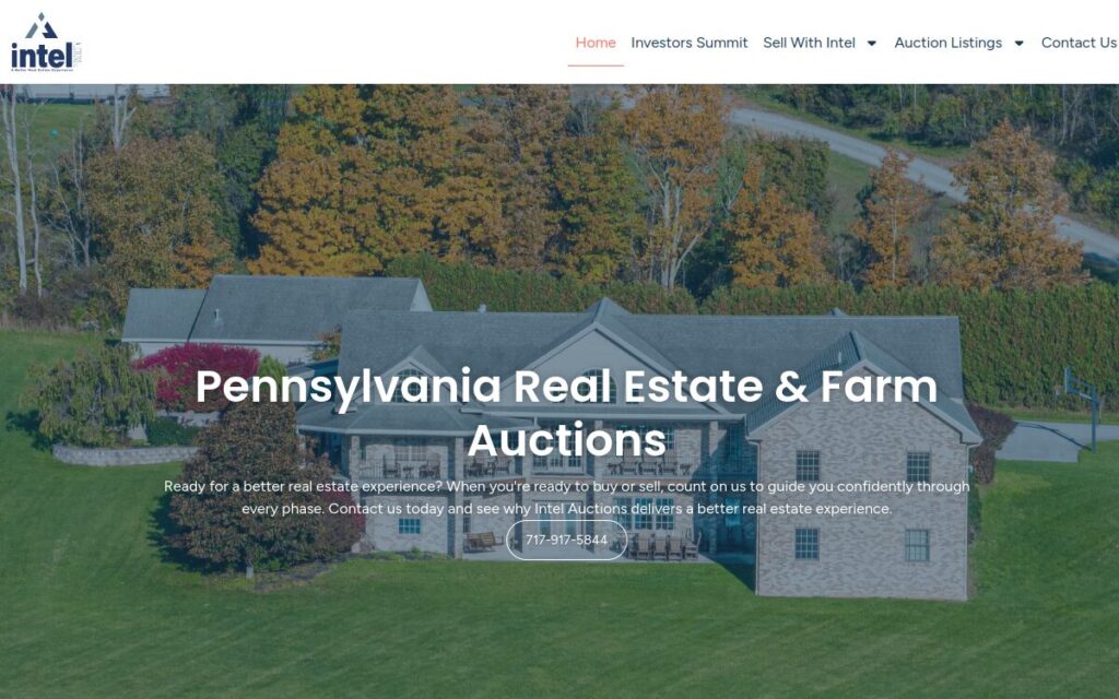 Intel Auctions website